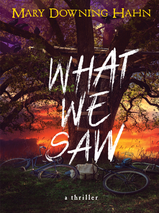 Title details for What We Saw by Mary Downing Hahn - Wait list